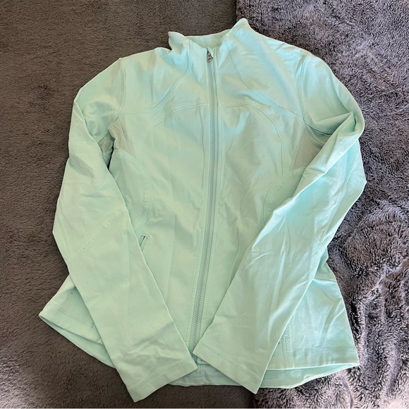 lululemon athletica Light Mint Full-Zip Jacket - Picture 2 of 3